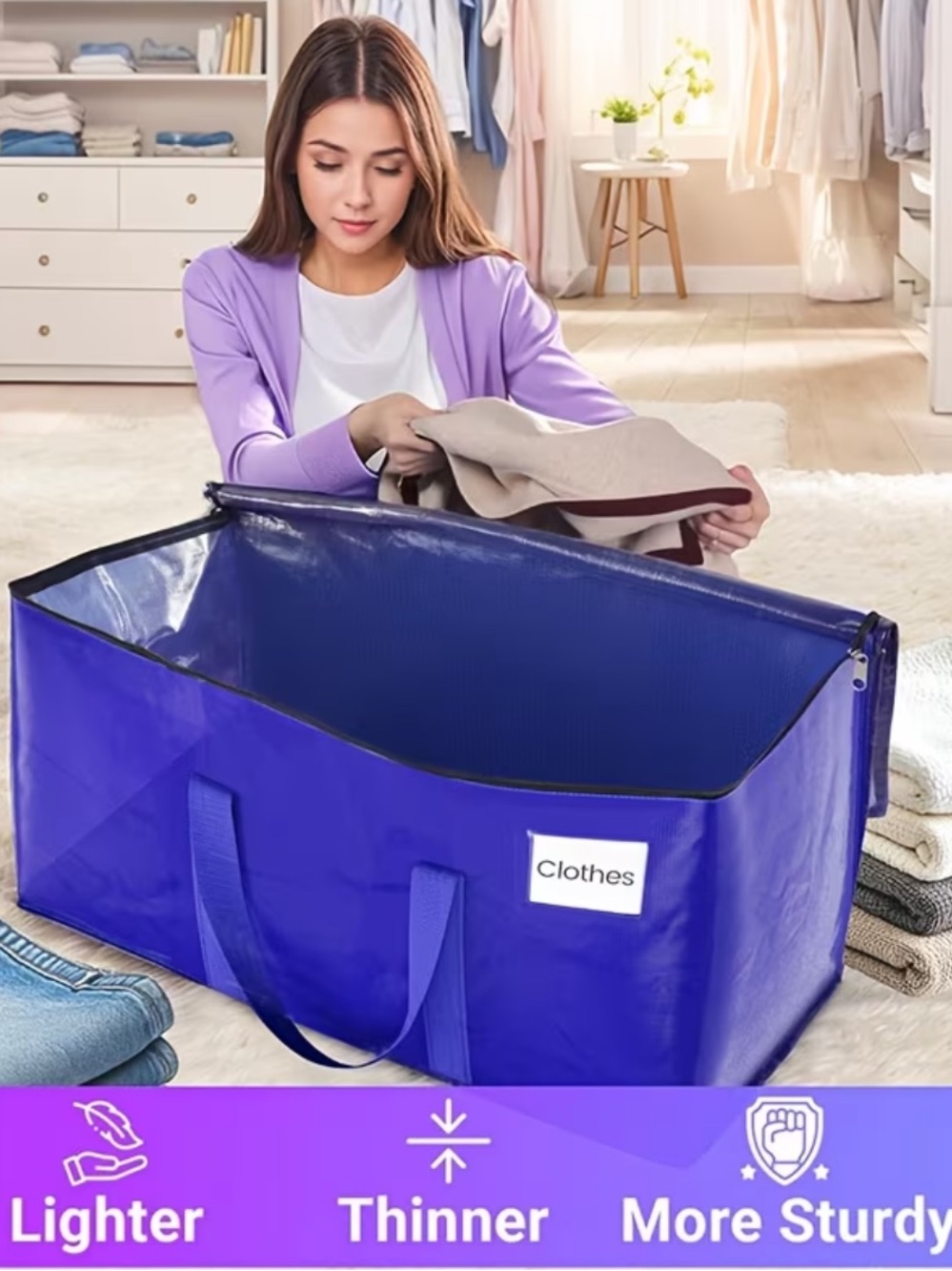 Large Storage Tote - Picture 2 of 7